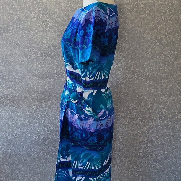Vintage J. Stevens tropical sheath dress size 6 - Picture 4 of 6
